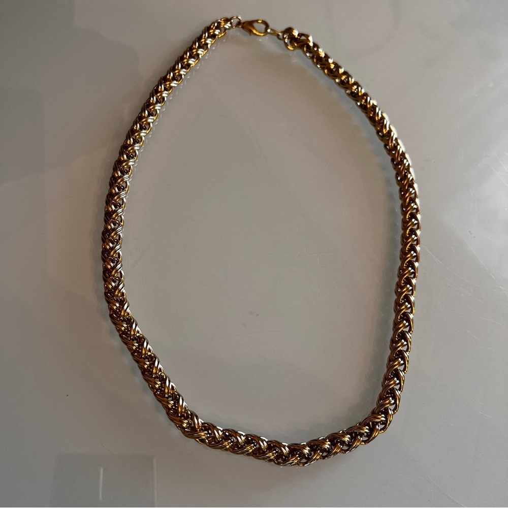 Source Unknown Gold Chunky Chain Necklace